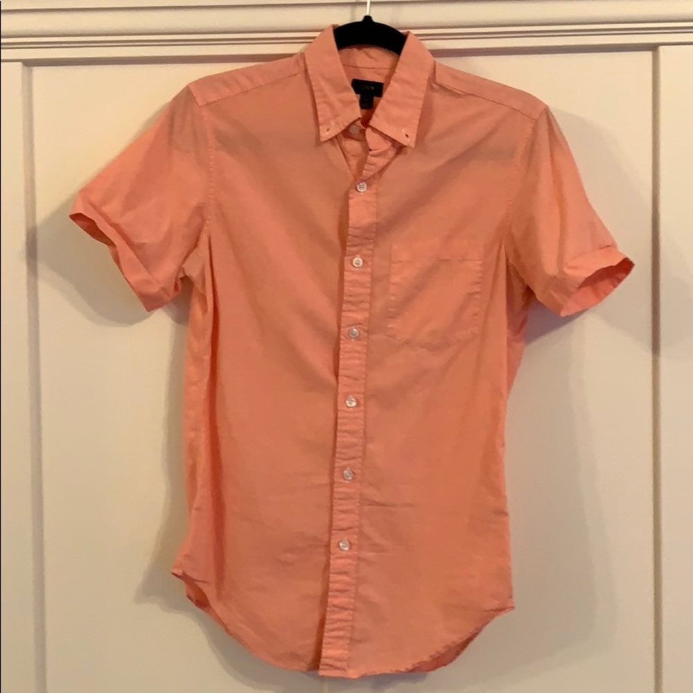 J crew short sleeve button down